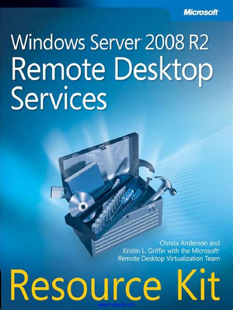 Windows Server 2008 R2 Remote Desktop Services Resource Kit Microsoft