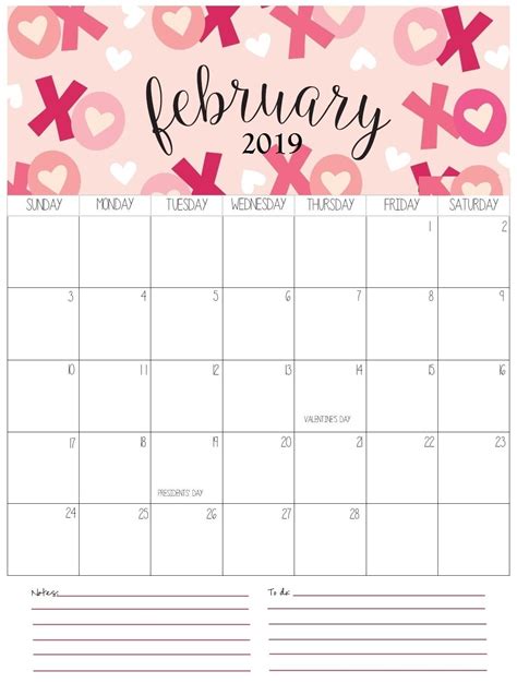 February Canada 2019 Holiday Calendar February 2019 Calendar