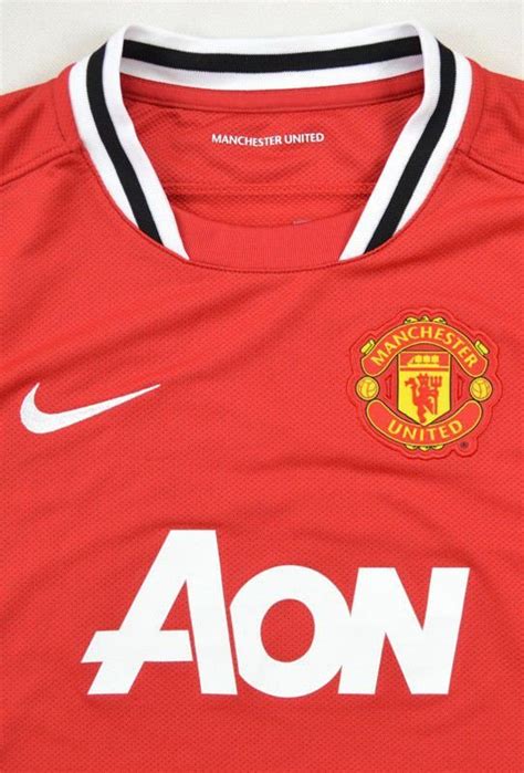 2011 12 Manchester United Shirt S Boys Football Soccer Premier