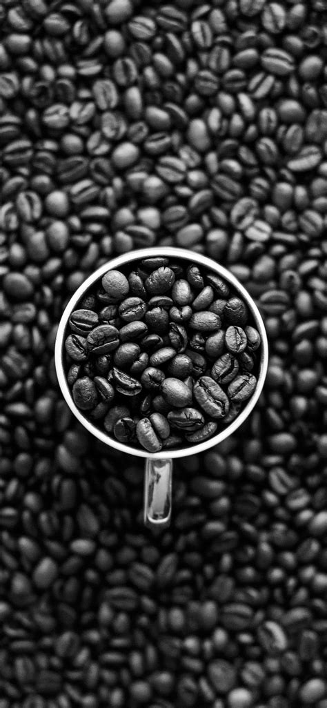 Coffee Bokeh Pattern Bw Dark Iphone X Wallpapers Free Download