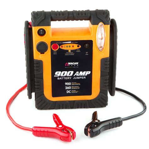Wagan 900 Amp Battery Jumper With Air Compressor