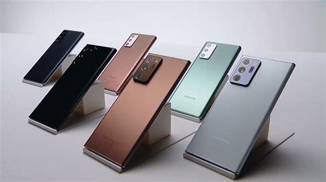 Samsung представила смартфоны Note 20 и 20 Ultra Notebookcheck