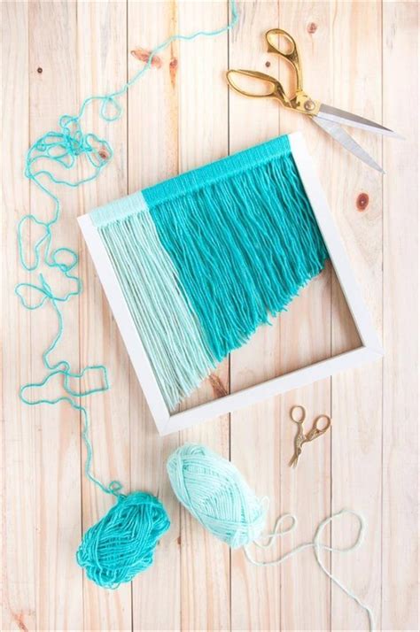33 Gorgeous No Knit Diy Yarn Project Tutorials Diy To Make