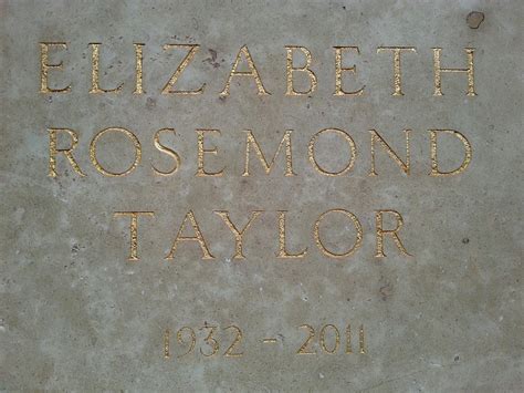 Elizabeth Taylor Found A Gravefound A Grave