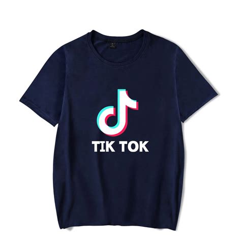 Tik Tok Leisure T Shirts Menwomen Breathable Clothes Tops Mens Fashion
