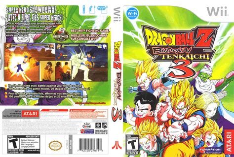 Check spelling or type a new query. Games Covers: Dragon Ball Z - Budokai Tenkaichi 3 - Wii