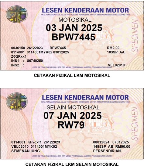 New Digital Road Tax Driving Licence Formats Online Renewal Fr Feb