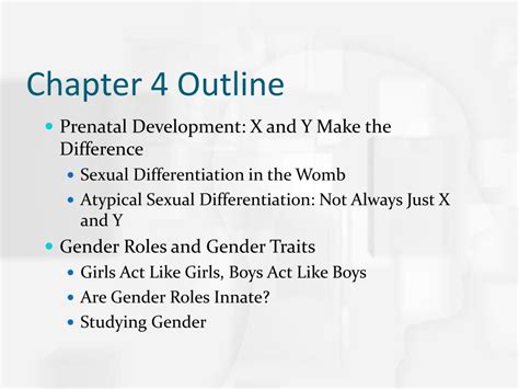 Ppt Chapter 4 Gender Development Gender Roles And Gender Identity