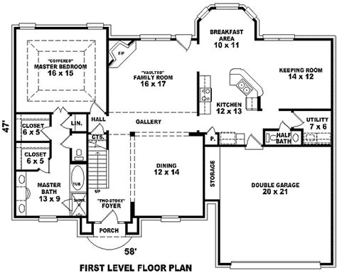 Two Story Brick Traditional House Plan 58007sv Architectural