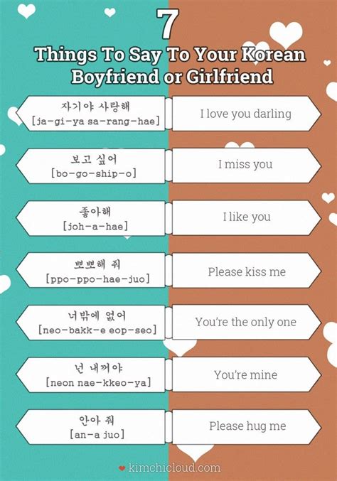 Why Not Impress Your Korean Boyfriend Or Girlfriend By Using These 7
