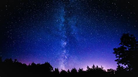 Wallpaper Night Sky Stars Space Art Milky Way Nebula Atmosphere