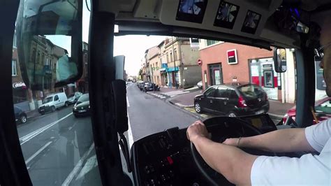 Trajet Bus En Vue Conducteur Ligne L16 Toulouse Youtube