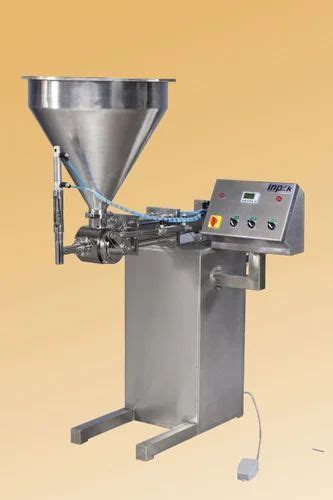 Manual Semi Automatic Inpak Single Head Liquid Filling Machine
