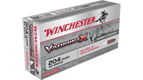 Winchester Varmint X Rifle 204 Ruger 32 Grain Rapid Expansion