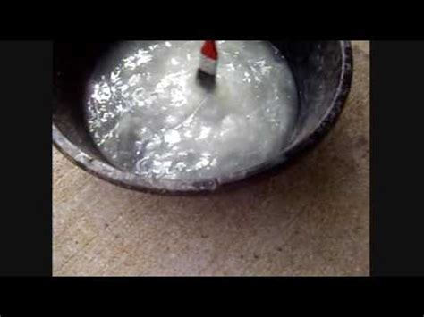 Find the best way to remove paint from wood, metal, & more. Lye Gravy for paint removal - YouTube
