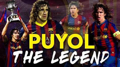 Futbol club barcelona is responsible for this page. PUYOL THE ETERNAL CAPTAIN | 15 years in FC Barcelona ...