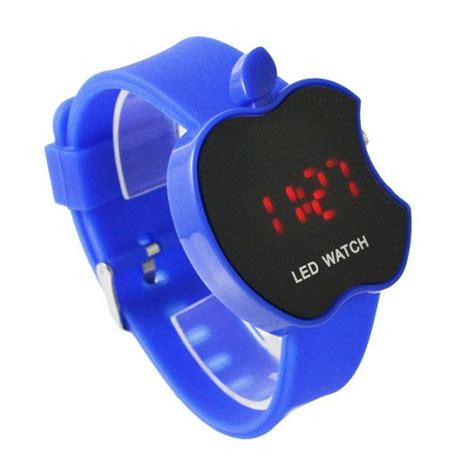 Sport Led Apple Shaped Watch Price In India Buy Sport Led Apple Shaped
