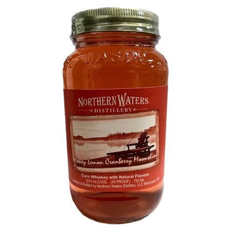 Honey Lemon Cranberry Moonshine Northern Waters Distillery