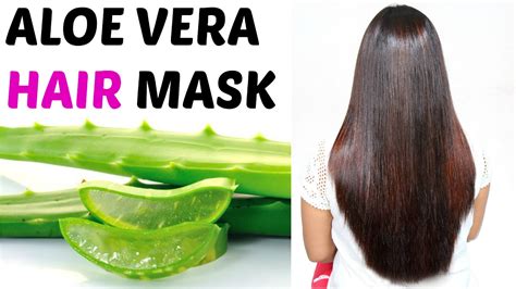Does it work for hair growth? ALOE VERA Hair Mask - How To Get Long, Silky, Shiny Hair ...