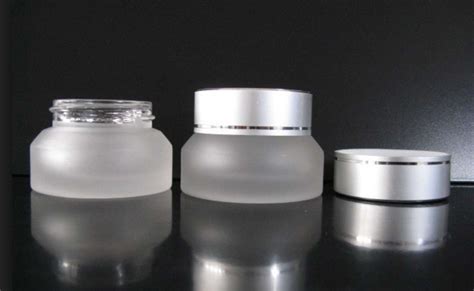 Ml Clear Frosted Glass Bottle Cosmetic Jar Makeup Jar