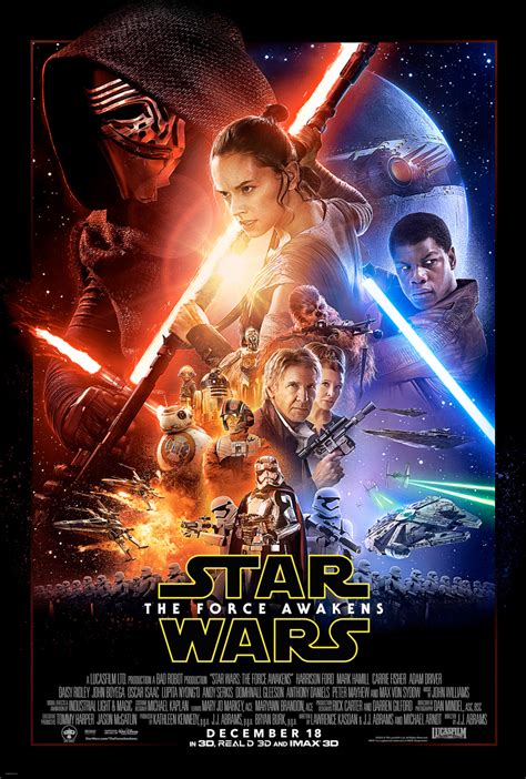 The Official Star Wars The Force Awakens Poster Is Here