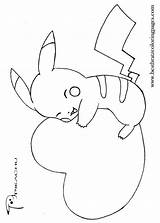 Coloring Pokemon Pikachu Cute Printable Valentines Valentine Sheets Squishy Colouring Malebøger Silhouette Cards Excellent Getcolorings Getdrawings Template Kawaii Husky Cool sketch template