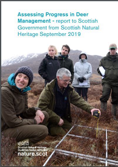 Assessing Progress In Deer Management Naturescot Report To Scottish Government 2019 Naturescot