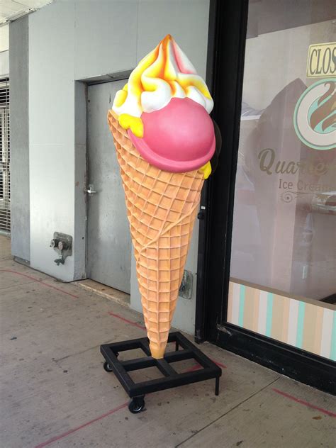 Giant Ice Cream Cone Downtown Phillip Pessar Flickr