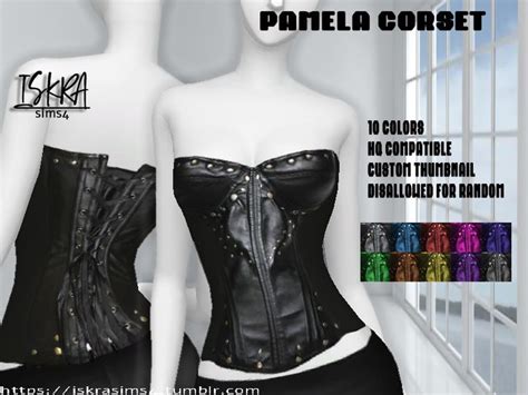 Corset Ts4 Sims 4 Mods Clothes Sims 4 Collections Sims 4 Piercings
