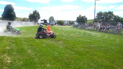 Lawn Mower Races And Activities At Alliston Ontario Potato Festival