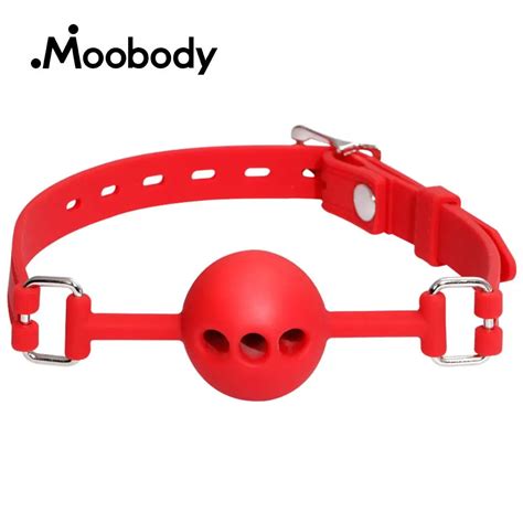 43mm 47mm open mouth ball gag ball bdsm restraints erotic sex toys for women couple mouth gag
