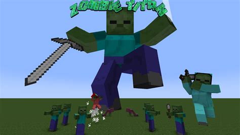 Minecraft Titans Mod Author Hangout Zombie Titan Faction Youtube
