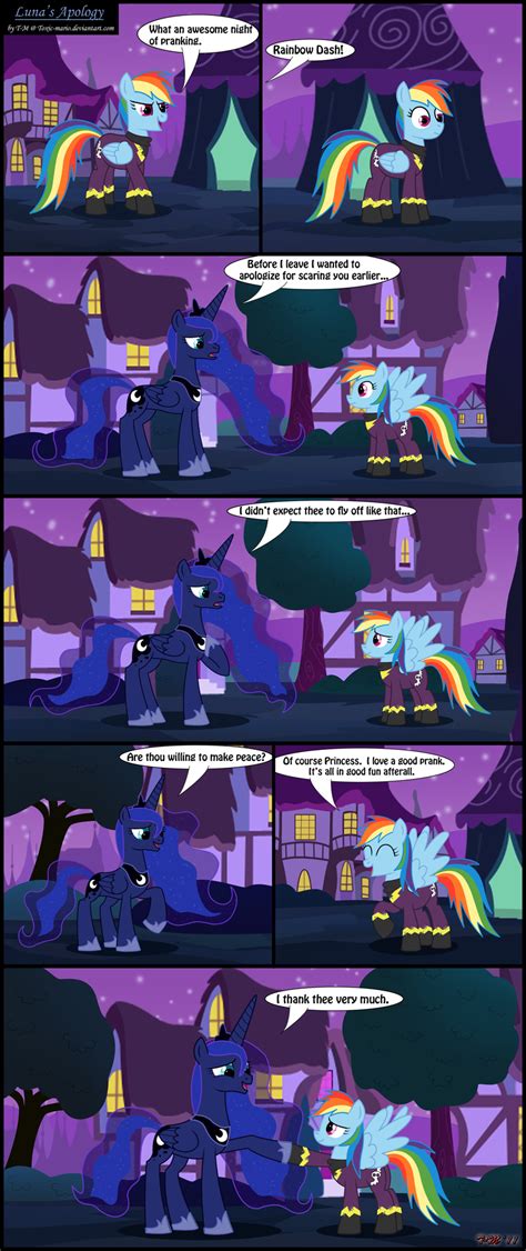 Lunas Apology By Toxic Mario On Deviantart Mlp My Little Pony