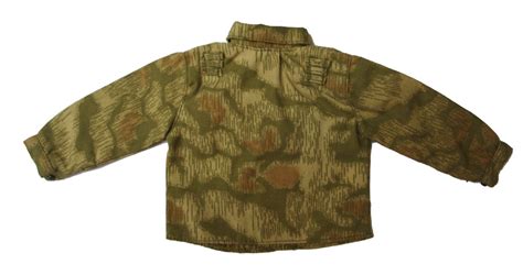 Scale German Wwii Wartime Camo Tunic In Sumpfmuster Pattern