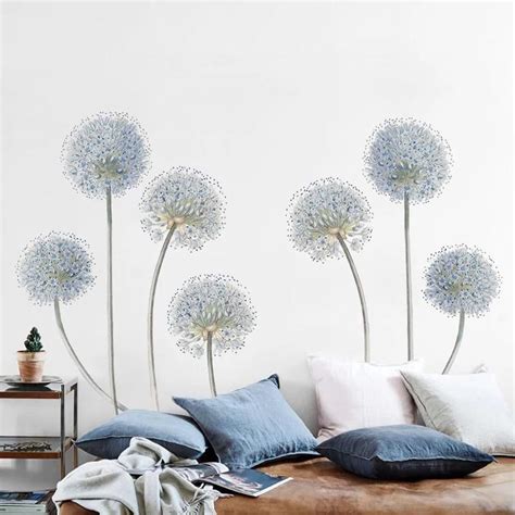 Dandelion Wall Decal The Treasure Thrift Dandelion Wall Decal Floral
