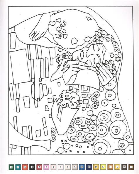 Art Masterpieces Coloring Pages Coloring Pages