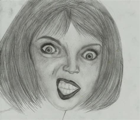 Angry Womans Face By Fatboc On Deviantart