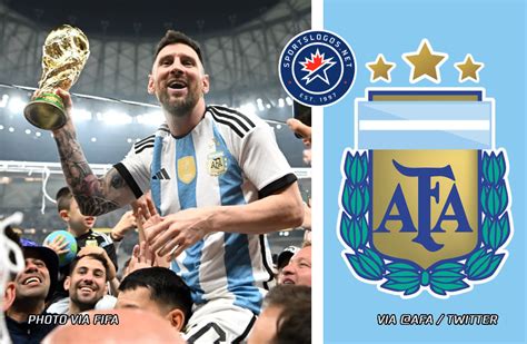 Argentine Fa Unveils New 3 Star Crest After Beating France In World Cup Final Sportslogosnet News