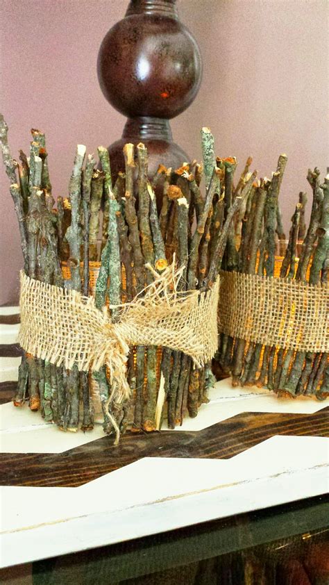 twig candle holder ideas guide patterns