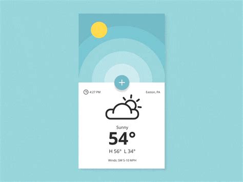 30 Cool Weather Mobile App Designs For Your Inspiration Hipsthetic