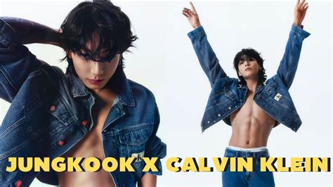 Jungkook Becomes Calvin Klein Ambassador New Shirtless Photoshoot