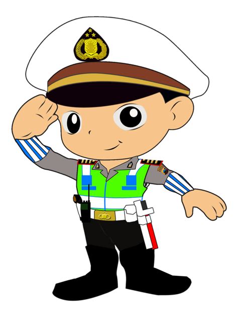 Mewarnai gambar polisi ini ditujukan untuk anak tk atau sd kelas 1. Kumpulan Gambar Karikatur Polisi Dan Bhayangkari | Himpun ...