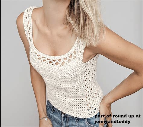 10 free easy crochet tank top patterns for summer
