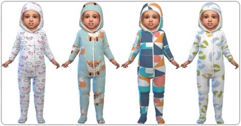 Annett`s Sims 4 Welt Toddlers Jumpsuits Part 2 • Sims 4 Downloads