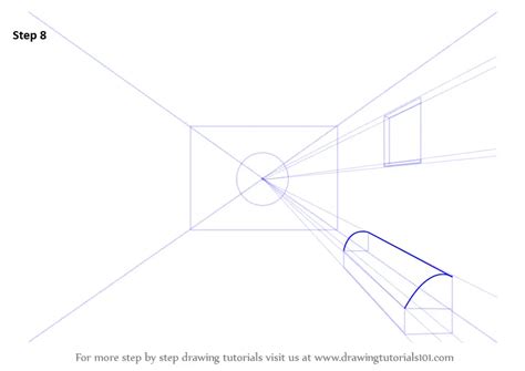 How To Draw A Room Using One Point Perspective One Point Perspective