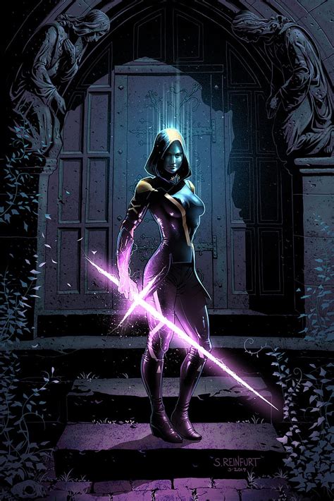 Women X Men Marvel Comics Psylocke Hd Phone Wallpaper Peakpx