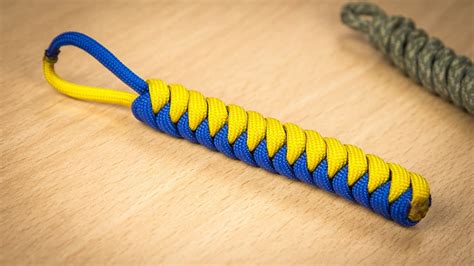 Paracord lanyard knots have become popular for use on knife tassels, along with the snake knot. Paracord #11 - Snake Knot Lanyard - YouTube