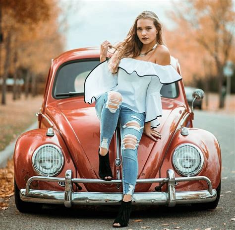 Beetle Girl By Rodrigo Berghahn On Volkswagen Vw Beetle Classic