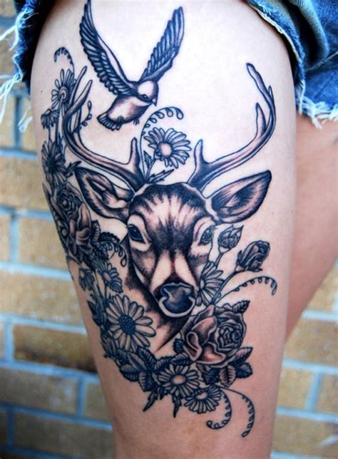 30 Gorgeous Thigh Tattoos To Get Inked On Your Beautiful Legs Trend