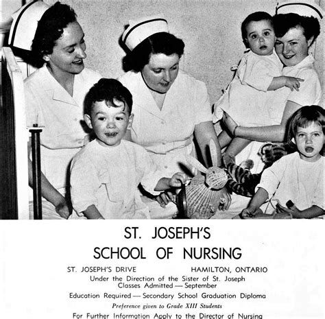 St Joseph Hospital School Of Nursing 1959 Ontario Canada Flickr